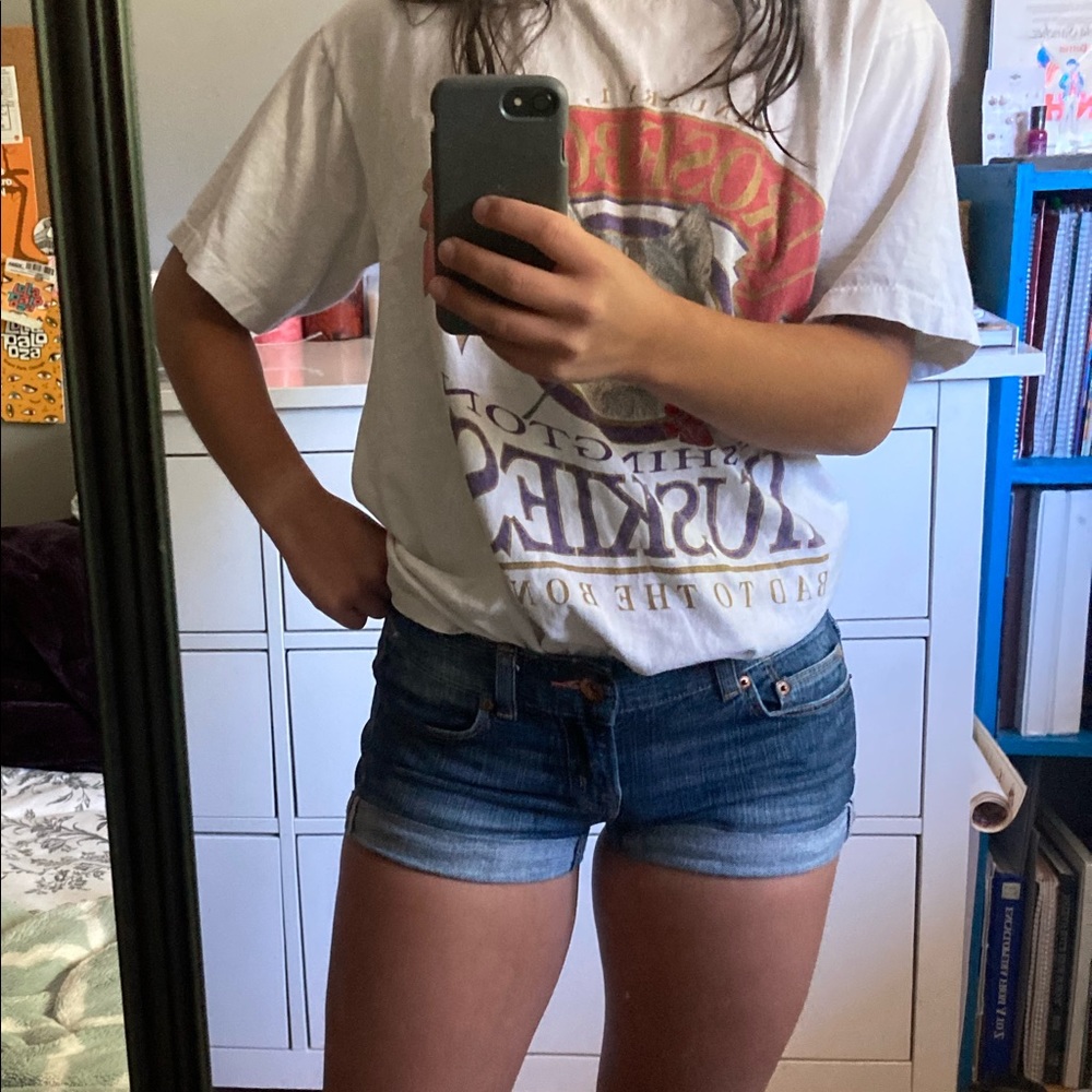 The perfect denim shorts